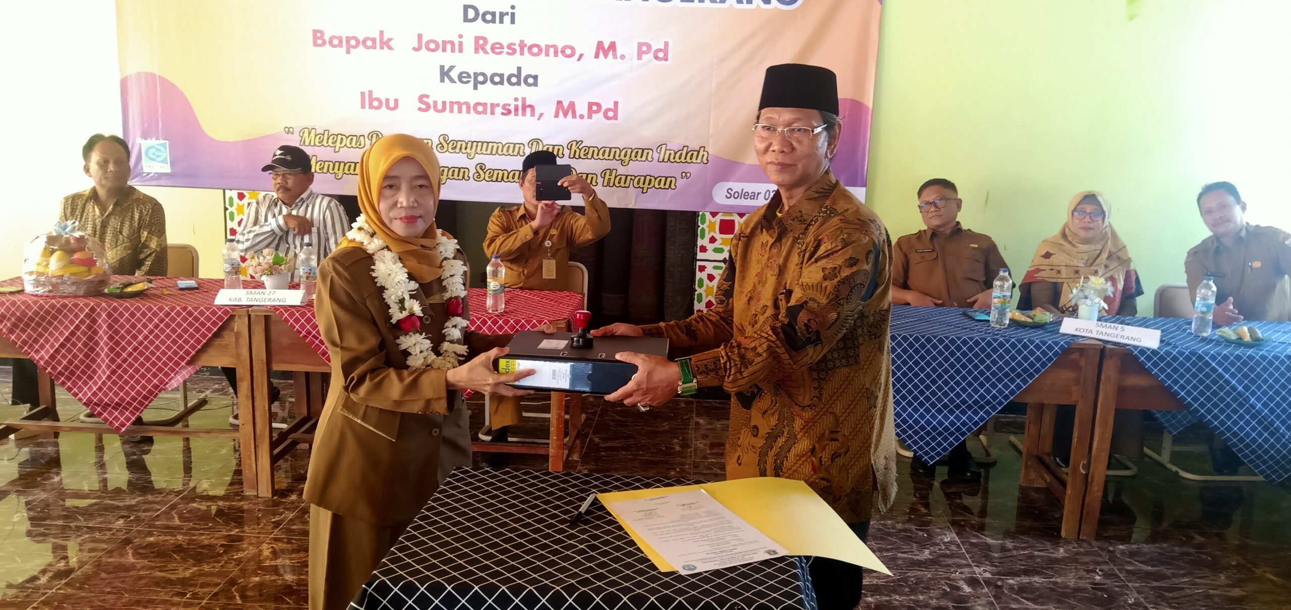 Lepas Sambut Kepala Sekolah